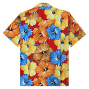 Hawaiian Shirts for Men Aloha Casual Button Down Cruise Beach Wear Short Sleeve