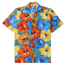 Hawaiian Shirts for Men Aloha Casual Button Down Cruise Beach Wear Short Sleeve