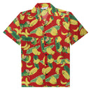 Hawaiian Shirts for Men Aloha Casual Button Down Cruise Beach Wear Short Sleeve