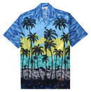 Hawaiian Shirts for Men Aloha Casual Button Down Cruise Beach WearShort Sleeve