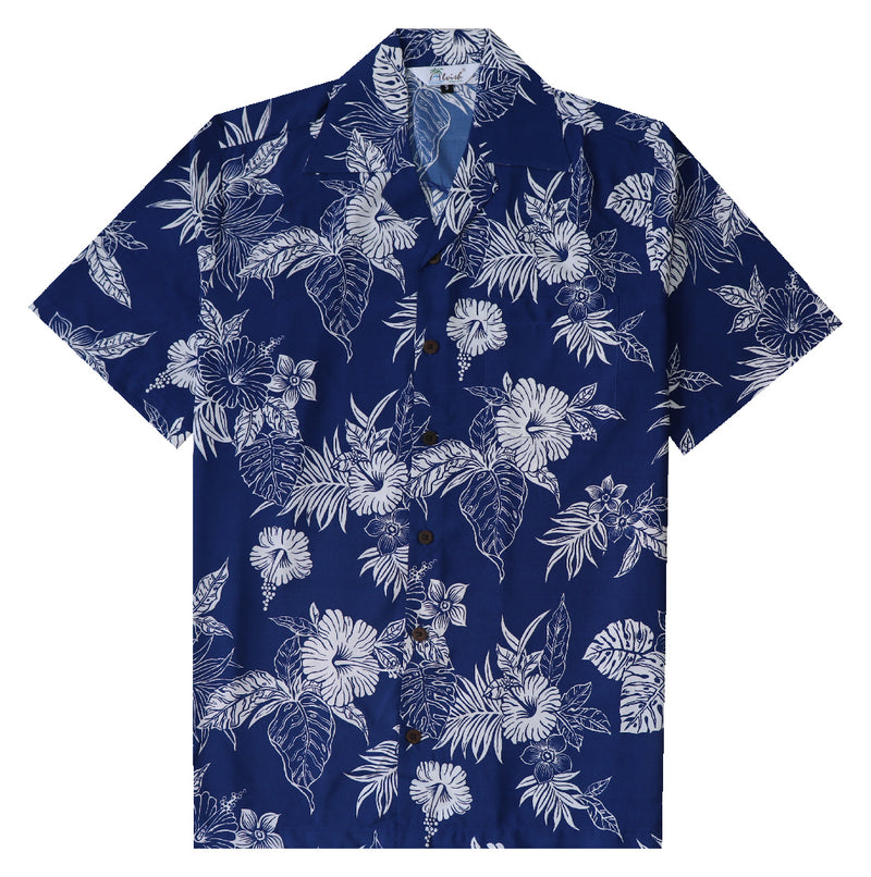 Hawaiian Shirts for Men Aloha Casual Button Down Cruise Beach Wear Short Sleeve