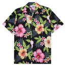 Hawaiian Shirts for Men Aloha Casual Button Down Cruise Beach Wear Short Sleeve