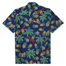 Hawaiian Shirts for Men Aloha Casual Button Down Cruise Beach Wear Short Sleeve