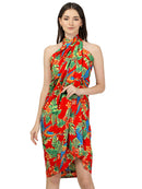 Sarong Wraps For Women mens Beach hawaiian Wraps Plus Size Cover up Aloha Party