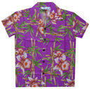 Boys Hawaiian Shirt Aloha Party Casual Camp Cruise vacation Tourist Beach Wear