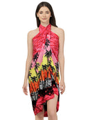 Sarong Wraps For Women mens Beach hawaiian Wraps Plus Size Cover up Aloha Party