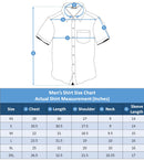 Men's Button Down Short Sleeve Casual Regular Fit Pocket Cotton Shirt