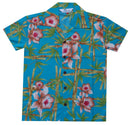 Boys Hawaiian Shirt Aloha Party Casual Camp Cruise vacation Tourist Beach Wear