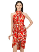 Sarong Wraps For Women mens Beach hawaiian Wraps Plus Size Cover up Aloha Party