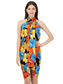 Sarong Wraps For Women mens Beach hawaiian Wraps Plus Size Cover up Aloha Party